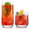 thumbnail image 1 of Libbey Juego de 16 Vasos de Vidrio Ascent de 473 ml y 384 ml, 1 of 7