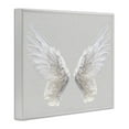 thumbnail image 6 of Stupell Industries Angel Wings on Grey Religious Painting White Framed Art Print Wall Art, 24 x 30, 6 of 9