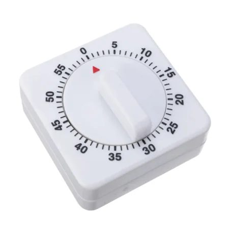 

Mechanical kitchen timer stainless steel kitchen timer minute timer loud buzzer home kitchen cooking baking steaming 60 minute countdown
