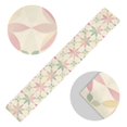 thumbnail image 5 of Yayeee Table Runner 70 inches Long Home Kitchen Dinning Party Decoration, Light Pink Geometric, 5 of 7