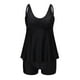 thumbnail image 4 of Trajes de baño tankini para mujer Trajes de baño de dos piezas con espalda de tiras y estampado conservador para mujer Traje de baño de dos piezas para mujer, 4 of 5