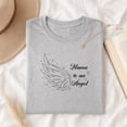 thumbnail image 3 of Jollimate Mama to an Angel Memorial T-Shirt, Infant Loss Graphic Tee, Women's Shirt, 3 of 5