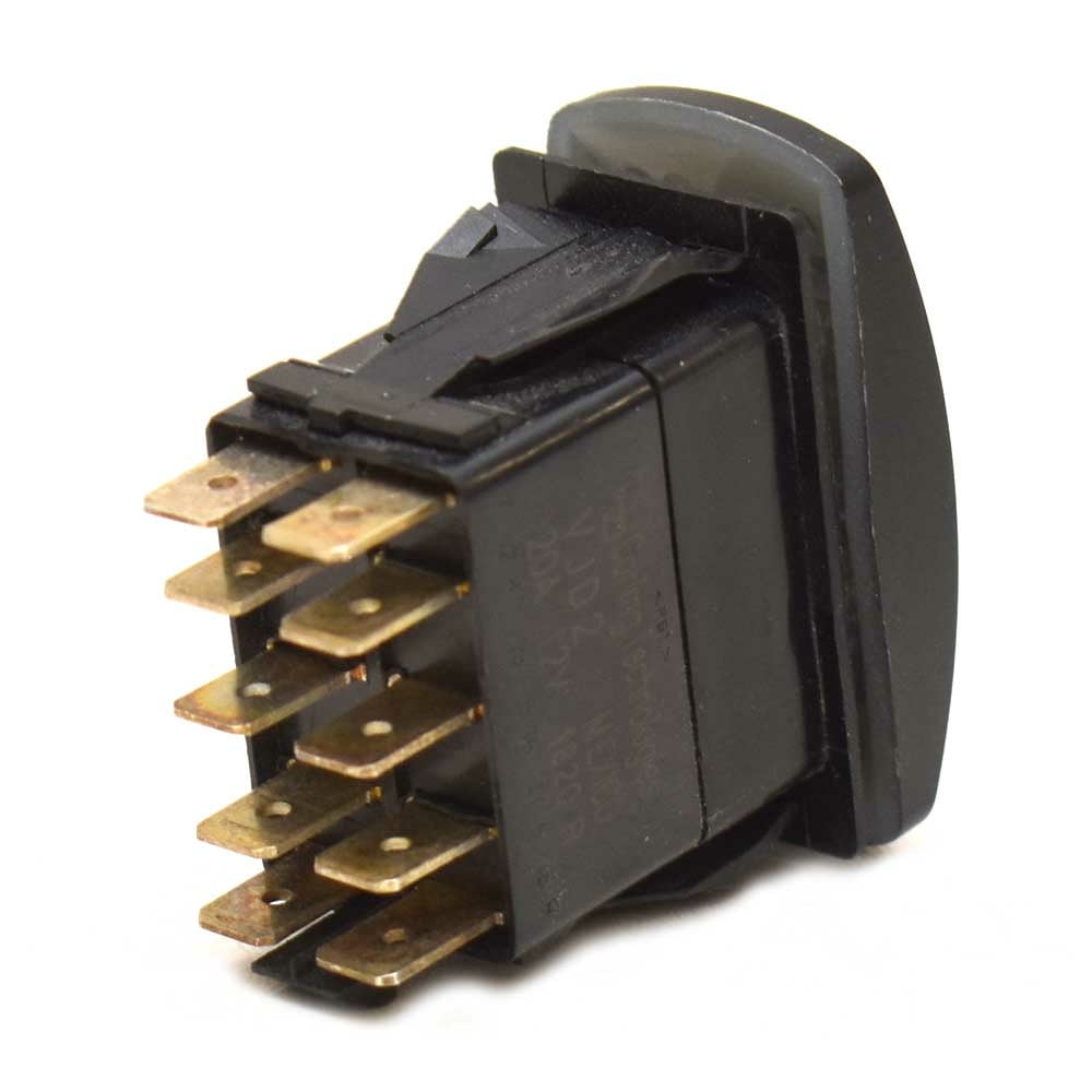 Carling On/Off/On Contura V Boat Rocker Switch | NAV LTS 10 Spade 12V