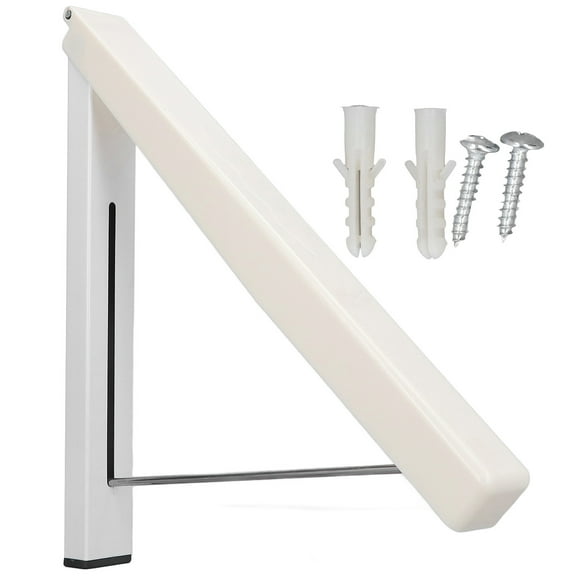 Retractable Clothes Rack, Wall Mounted Drying Rack Aluminum Alloy Multifunctional For Home