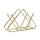 thumbnail image 2 of Porta servilletas de moda, decoración de mesa de mostrador independiente para restaurante, boda Dorado, 2 of 8