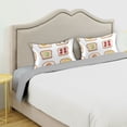 thumbnail image 3 of Yayeee Pillowcase Standard Size Set of 2 Satin Wrinkle Resistant Pillow Case, Various Toasts, 3 of 7