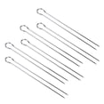thumbnail image 1 of Tenedor de metal para asar a la parrilla, 6 piezas de metal para asar a la parrilla, palos de metal para asar a la parrilla, tenedor para asar a la parrilla, tecnología avanzada, 1 of 8