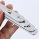 thumbnail image 2 of Código de ángulo de pieza recta de acero inoxidable, conector de muebles plano y recto de múltiples especificaciones, código de ángulo de una palabra, 2 of 4