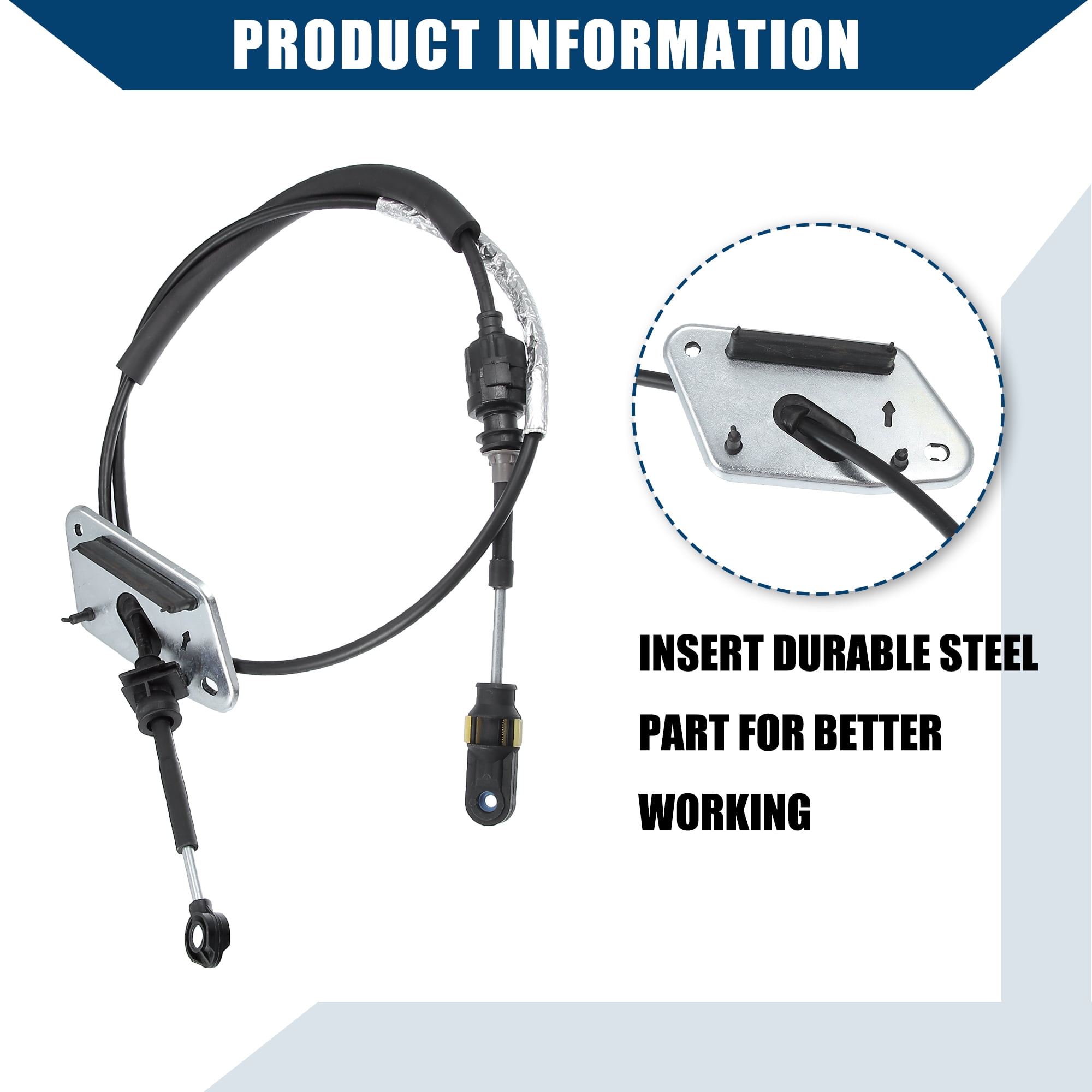 Unique Bargains Transmission Gear Shift Control Cable