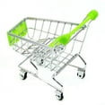 thumbnail image 3 of Mini Supermarket Handcart Shopping Utility Cart Mode Storage Basket Desk GN, 3 of 4