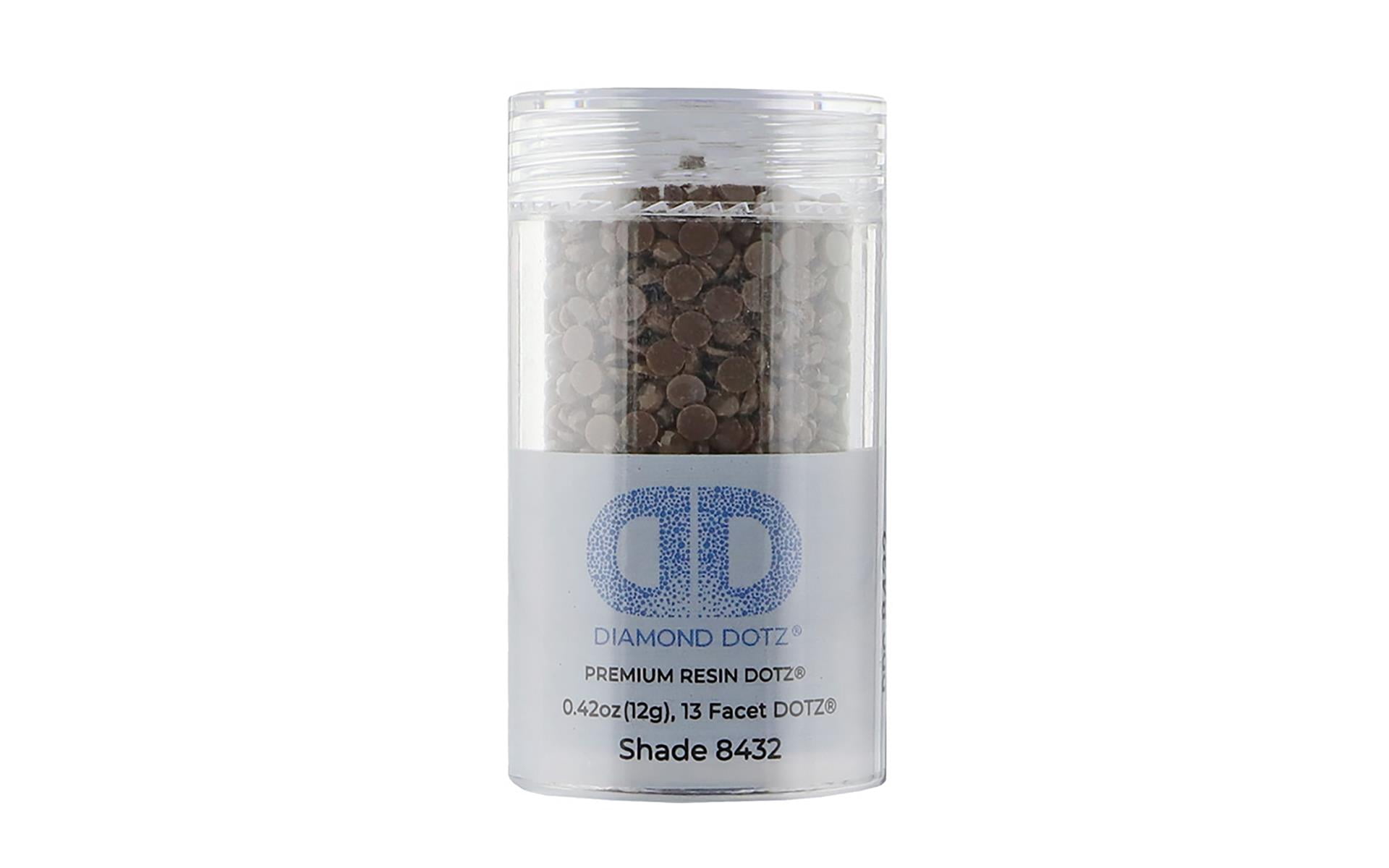 DIAMOND DOTZ - Diamond Dotz Freestyle Gems 2.8mm 12g Sepia (4pk