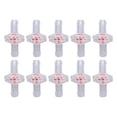 thumbnail image 1 of Uadme Válvula de retención de 10 Piezas - lengüeta de diafragma de Parada de Agua de Manguera de plástico PP de 1 vía para alimentación de Entrada de Aire(7mm), 1 of 14