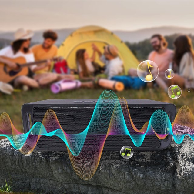 NARABB Wireless Bluetooth Speaker Subwoofer Outdoor Mobile Phone Card Small Audio Portable Home Stereo