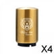 thumbnail image 1 of 4 abridores de botellas automáticos Soledad Barware 4 piezas acero inoxidable, 1 of 10