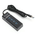 thumbnail image 4 of Cable adaptador extensor USB 3.0 de 1 a 4 puertos macho a hembra para PC y portátil, 4 of 12