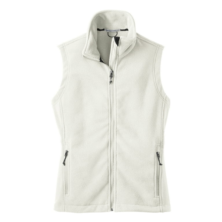 Womens Super Soft Value Polyester Fleece Vest True Navy 2X-Large