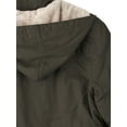 thumbnail image 2 of Ma Croix Womens Hooded Faux Fur Utility Coat Jacket Outwear, 2 of 8