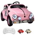thumbnail image 1 of Montable para Niños Vocho Eléctrico JOYKOO Control Remoto Luz 12V Rosa, 1 of 8