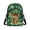 Calf Clover Walk, variant on St. Patrick's Day Sling Bag Featuring Highland Cow Clover Pattern, Polyester Mini Crossbody Bag for Women Travel and Daily Work