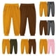 thumbnail image 3 of Odeerbi 2-7 Años Niños Niñas 2 Pcs Pantalones de Deporte Deportivo Entrenamiento Pantalones de Jogger de Verano Joggers de Color Sólido, 3 of 3
