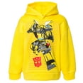 thumbnail image 3 of Transformers Bumblebee Fleece Pullover Hoodie and Pants Outfit Set Toddler to Big Kid, 3 of 5
