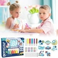 thumbnail image 4 of Christmas Decorations DIY Crystal Paint Arts And Crafts Set Three Dimensional Baking Free Graffiti, Coloring, And Adhesive Painting，40ML Christmas Crafts, 4 of 8