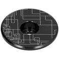 thumbnail image 1 of Tapa del Vástago de Bicicleta, Cubierta Superior de Aleación de Aluminio Top No Deslizamiento de Forma Redonda Precisa para bicicleta de Montaña por 25.4 mm/1.0in y 28.6, 1 of 7