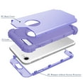 thumbnail image 7 of JTCASES for iPhone 7 Plus/8 Plus Case, Drop Resistant Corners, Wireless Charging, Heavy Duty Shockproof Hybrid Hard PC Bumper, Camera Protection, Skin-feel Anti-scratch Tough Cover, Lightpurple, 7 of 7