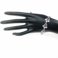 thumbnail image 3 of de Cristal Diamante Artificial Brazalete Joya Nupcial Atractivo de Moda 4, 3 of 9