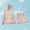 002 Pink, variant on Men's Outdoor Sun Suit Sun Protection Full Zip Long Sleeve Hooded Jacket and Shorts 2 Piece Set