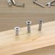thumbnail image 4 of 400 tornillos autorroscantes, tornillos de cabeza avellanada de acero inoxidable, tornillos autoperforantes de cabeza Torx, tornillos para madera y paneles de yeso con brocas, M3/M3.5/M4,, 4 of 5