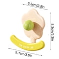 thumbnail image 3 of PLPPYFS Adhesive Hooks Heavy Duty Wall Hooks Waterproof Plastic Hanger for Hanging Coat, Hat, Towel Robe Hook Rack Wall Mount - Bathroom and Bedroom - Clearance Sale, 3 of 7