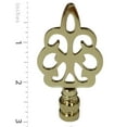 thumbnail image 4 of Royal Designs, Inc. Open Filigree Motif Lamp Finial for Lamp Shade, F-5014PB-1, Polished Brass, Single, 4 of 4