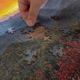 thumbnail image 4 of Ambesonne Appalachian Jigsaw Puzzle Durable Cardboard, Picturesque Sunset NC, 1000 pcs, Multicolor, 4 of 5