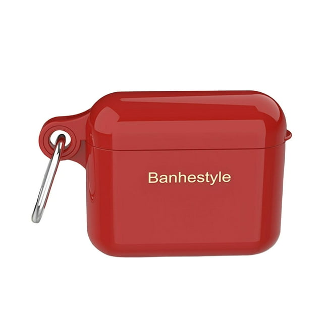 Caja Antipolvo con Hebilla Colgante para Cables de Auriculares Pequeña Cosmética Pequeña Rojo Sunnimix Estuche de almacenamiento de cubierta facial