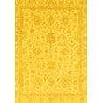 thumbnail image 1 of Ahgly Company Indoor Rectangle Oriental Yellow Traditional Area Rugs, 2' x 5', 1 of 4