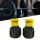 thumbnail image 5 of 1 ganchos de levantamiento de pesas, muñequeras, correas de agarre para entrenamiento de gimnasia para Fitness Amarillo shamjiam Ganchos de levantamiento de pesas, 5 of 9