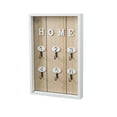 thumbnail image 2 of Clearance Hooks under $10,Wall Mounted Key Hook Rack Wood Floating Storage Shelf For Home Wall Decorations, 2 of 9