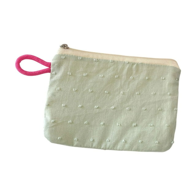 Fesfesfes Porte-Monnaie Portable pour Femmes Sac de Rangement pour Rouges à Lèvres Petite Pochette Pratique pour Usage Quotidien Format Compact Se Range dans des Sacs à Main Ou des Poches pour le Rangement
