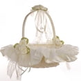 thumbnail image 2 of Promotion Clearance Wedding Decoration Wedding Basket Flower Girl Basket for Ceremony Love Case Satin Basket Storage Flower Girl Basket Container, 2 of 5
