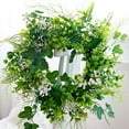 thumbnail image 6 of Home Decor, 16'' Spring And Summer Flower Wreath Artificial Colored Wreath Wall Window Courtyard Door Decorative Easter Decoration Wedding Wreath, Birthday Gifts, 6 of 7