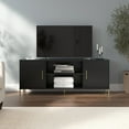 thumbnail image 2 of Bush Furniture Soho 58W TV Stand in Black, 2 of 8