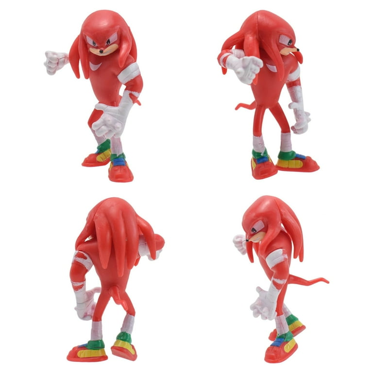  Sonic The Hedgehog Action Figure Toy – Amy Rose Figure with  Tails, Knuckles, Amy Rose, and Shadow Figure. 4 inch Action Figures - Sonic  The Hedgehog Toys : Toys & Games