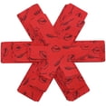 thumbnail image 1 of LAICAIW Protecteurs de Casseroles, Ensemble de 12 et 3 Tailles Différentes, Séparateurs de Poêles Rouges, 1 of 7