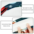 thumbnail image 3 of Christmas Snowman 14.5 Inch Printing PVC Leather Steering Wheel Cover Car Wheel Covers Auto Accessories, 3 of 6