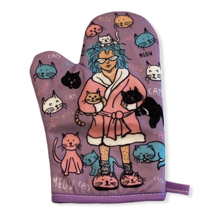 Crazy Cat Lady Funny Pet Kitten Kitty Animal Lover Graphic Kitchen Accessories