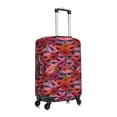 thumbnail image 6 of Salouo Red Lips Kissing Pattern Travel Dust-proof Suitcase Cover, Softside Suitcase Protector Luggage Cover Protector for 18-32inch ,Not Included Suitcase, 6 of 8