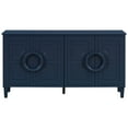 thumbnail image 6 of Sideboard In Navy Blue - Four Doors And Ample Storage With French Flair Modern Four-door French Details, 6 of 6