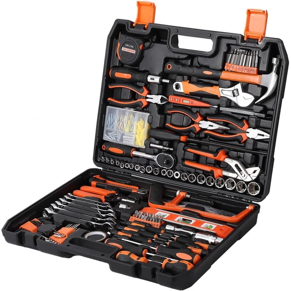 236 Pcs Auto Repair Tool Set Hand Tool Kit with Sockets and Case