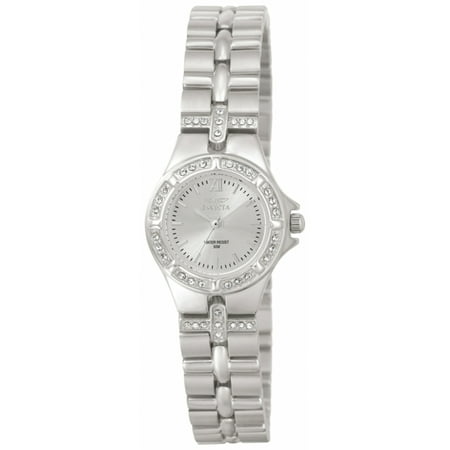 Invicta Women s Wildflower 0132 Silver Stainless Steel Plated Swiss Parts Quartz Fashion Watch Walmart